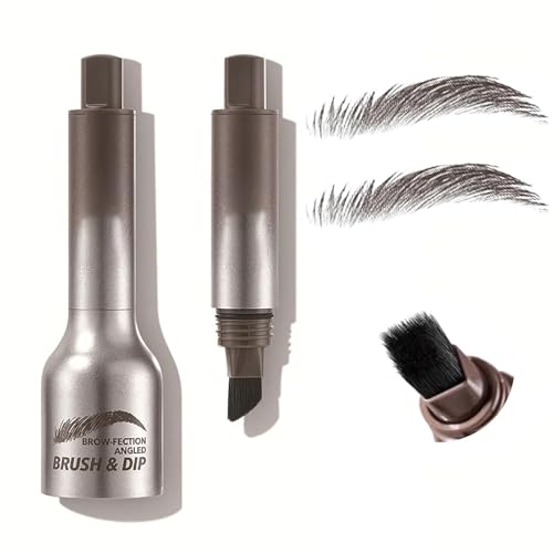 Brow Brush,Brow Fection 4d Eyebrow Pen,Instant Brow Brush,Liquid Eyebrow Brush,Long Lasting Quick Drying (Espresso)