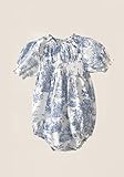 NOTHING FITS BUT Baby’s Classic Linen Cotton Dress, Hana Onesie, Infant’s Casual Frock, 12-24 Months