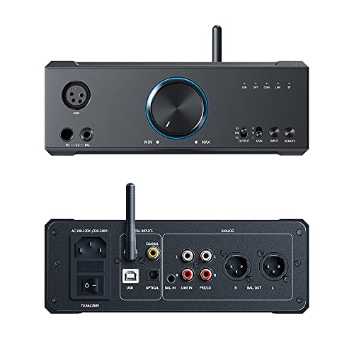 FiiO K9 Desktop Headphone Amplifier AMP USB ES9068AS*2 DAC Bluetooth HiFi Audio THX AAA 788+ LDAC DSD512