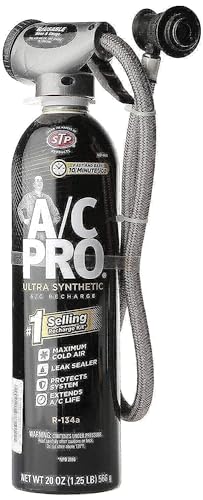 InterDynamics A/C Pro Recharge R-134a Freon Gas (20 Ounces) USA