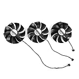 PLD09220S12H Graphics Card Fan for EVGA RTX 2070 Super 2080 Ti FTW3 Ultra Cooling Fan (Fan-Full Set)