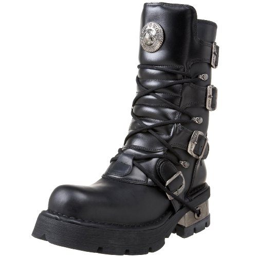 New Rock Men's Mod. 373-S1 Boot,Itali Nomada Negro,40 EU (US Men's 8.5 D)