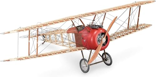 Artesania Latina - Wooden & Metal Aircraft Model Kit - World War I British Fighter, Sopwith Camel1, 1:16 Scale - Models to Assemble - Advanced Level