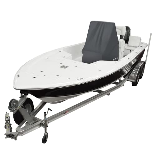 GOODSMANN Boat Center Console Cover 600D Heavy Duty Fits Console Models Up to 58'' Height, 45'' Length, 34'' Width ‎9411-21101-01A