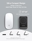 Anker MagGo 3-in-1 iPhone 16 Charging Station, MagSafe-Compatible Wireless Charger Stand, Qi2 Certified 15W Foldable Charger for iPhone 15/14, AirPods, Apple Watch 9 (40W USB-C Charger Included)