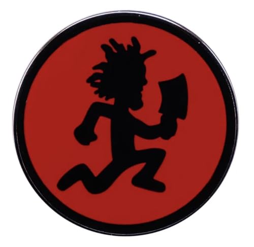 Hatchet Man Insane Clown Hip Hop Rap Group Juggalo Music Fan 1.2" Enamel Pin Badge