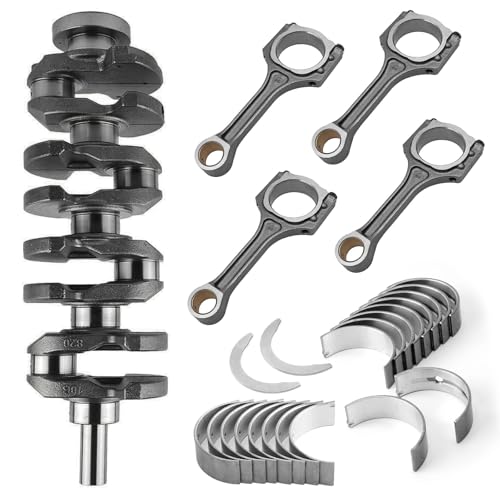 DanVard 2.0T Crankshaft Connecting Rods Bearings Kit Compatible with Hyundai Kia Genesis Coupe Santa Fe Sonata Optima Sportage 2.0 TURBO G4KH G4KF 2008-2016 23111-2G400 23510-2G440
