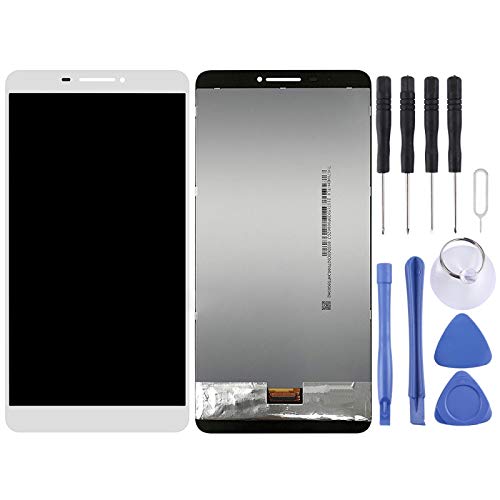 Tangyongjiao LCD Screen and Digitizer Full Assembly for Lenovo Phab / PB1-750M / PB1-750 (Color : White)