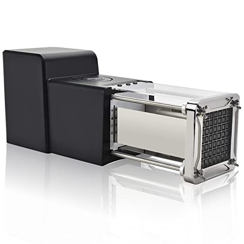 Electric French Fry Cutter, Sopito Commercial Grade Potato Cutter with 1/2-Inch Blade Stainless Steel Perfect for Potatoes Carrots Cucumbers