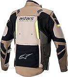 Alpinestars Halo Drystar Jacket (LARGE) (BLACK/SAND/YELLOW)