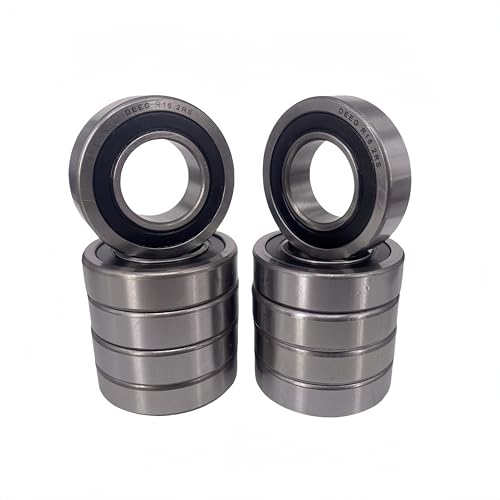 DEEG 10PCS R16-2rs Bearings 1 Inch ID x2 Inch OD x1/2Double-sided Rubber Sealed Bearings…