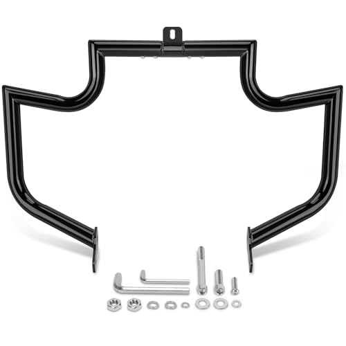 Eumti Crash Bar Engine Guard Front Highway Flat-Out Bars for Honda 750 VT750 VT750C VT750C2F VT400 Shadow Aero Phantom Spirit 2004-2025
