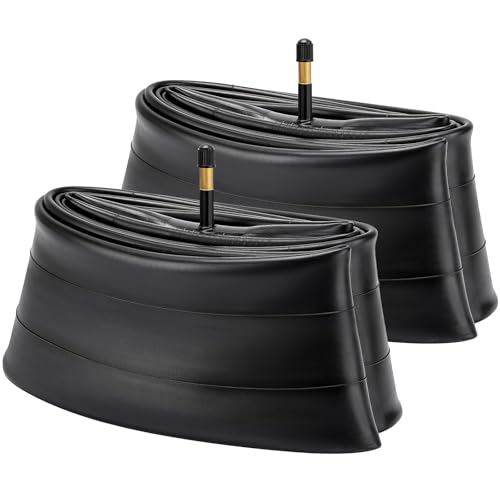 2-PCS 27.5" Heavy Duty Bike Tubes 27.5x2.5 27.5x3.0 64/76-584 Inner Tubes Compatible with 27.5" x2.5''/3.0'' AV48MM Schrader Valve Bike Bicycle Tire Tubes