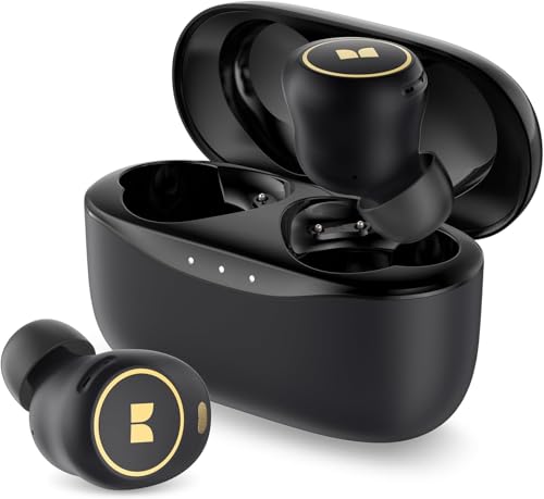 Monster Wireless Earbuds, Bluetooth 5.3 Headphones with Bass Stereo, 32 Hours Playtime, IPX6 Waterproof,USB-C Fast Charging