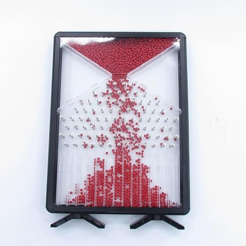 P9IDEDFH Dalton Board, Physical Experimentation Model Galton Board, Physics Teaching Instrument, Molecules Speed Demonstration, for Physical School Laboratory Teaching