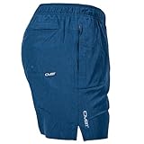 Combat Iron Summit Adventure Men’s Shorts | 5.5” Inseam | Men’s All-Day Athletic & Casual Shorts | Adjustable Fit and Moisture-Wicking Fabric | Freedom Blue, X-Large