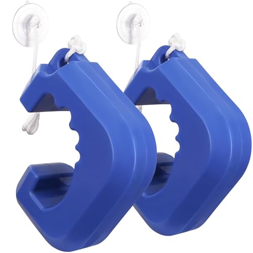 ColleRain Jet Ski Bumpers for Docking, PWC Fenders Fit Yamaha Jet Skis, PWC Bumpers Waverunner Accessories with Quick Attachment, 2 Pack, Blue
