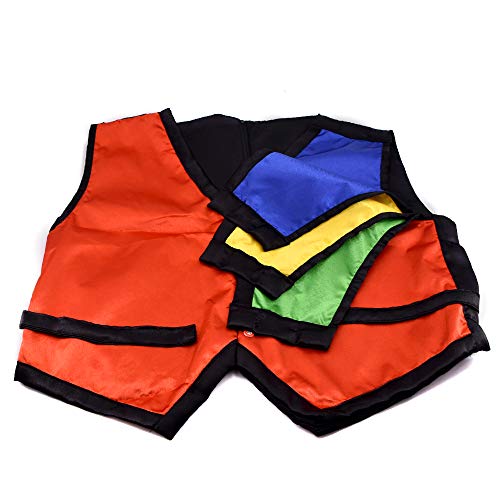 SUMAG Color Changing Vest Waistcoat (Medium Size) 4 Color Magic Tricks Magician Stage Close-up Illusions Accessories Mentalism Fun