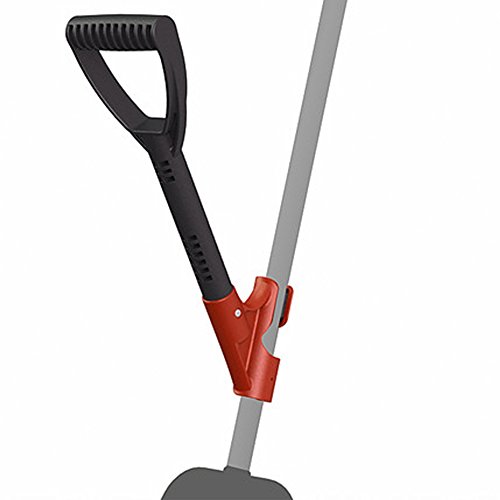 The HEFT Plus Secondary Back Saver Handle for Snow Shovels and Garden Tools as seen on Dragon's Den (Canada Shark Tank) (1 ct, Standard)