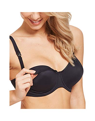 Anita Jenni Seamless Nursing Bra 38I, Black