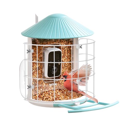 NETVUE Birdfy Shield, Keep Out Birds' Predators, Must-Have Birdfy Feeder Accessories, Fill with Birdseed Without Removing, Easy to Fit, Rust-Proof and Durable