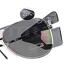 TITUS G77 Premium Metal Frame Aviator Z87+, Z87.1 Safety Glasses Side Shield Motorcycle Shooting DOT ANSI CE Approved Eyewear