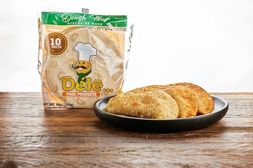 DELE FOOD- Dough for Pastries Frozen. Frozen, Ready to Heat and Eat - COMBO Pack 12 Bags / DELE FOODS Discos de Masa Congelado, listos para usar en variedad de preparaciones dulces y saladas - COMBO de 12 empaques.