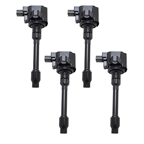 TRQ Ignition Coil Set Compatible with 2016-2020 Honda Civic 2015-2020 Fit