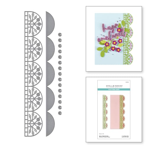 Spellbinders Berry Fields Border Etched Dies, Metal