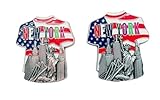 10 Pack Multicolor Bundle NYC Metal Refrigerator Fridge Magnets New York Souvenir Empire State Building, Skylines, Statue of Liberty, Big Apple, USA Flag, Fridge Magnet Bottle Opener (Color May Vary)