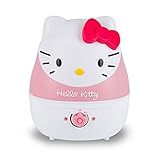 Crane Adorables Ultrasonic Humidifiers for Bedroom and Baby Nursery, 1 Gallon Cool Mist Air Humidifier for Large Room or Kid's Room, Humidifier Filters Optional, Hello Kitty