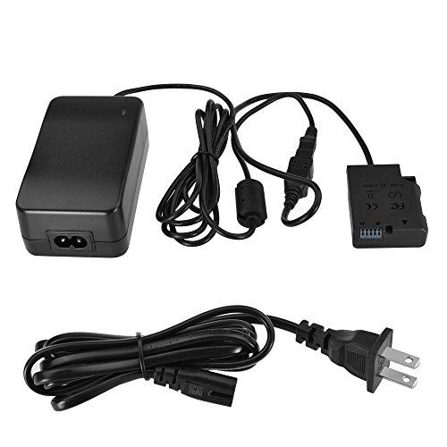 PowEver EP-5A Plus EH-5 Camera AC Power Adapter Replacement for EN-EL14 / EN-EL14A Battery for Nikon D3100 D3200 D3300 D3400 D5100 D5200 D5300 D5500 Coolpix P7000 P7100 P7700 P7800 Cameras