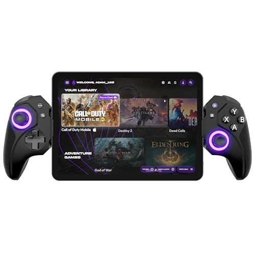 ELO Vagabond Mobile Gaming Controller for iPhone 15/16, iPad Mini & Android (USBC) - Call of Duty Mobile, PS Remote Play, Xbox Cloud Gaming & More - MFI Certified Phone Game Controller