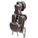 Master Massage Bedford Massage Chair Full Body Portable- Lightweight Massage Chair with Carrying Case-Tattoo Chair Height Adjustable Folding Massage Chair Face Cradle Salon Massage Chair SPA (Coffee)