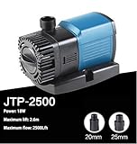 Garden Fountain JTP-2000-16000 Aquarium, Rockery circulating Filtration Aquarium, Water Pump Pool Fountain Pump (Cor : JTP 10000 80W) ()