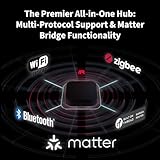 Aqara Smart Hub M3 for Home Automation, Matter Controller, Thread Border Router, Features Zigbee, Bluetooth, Wi-Fi, PoE, IR, Supports Alexa, Apple HomeKit, SmartThings, IFTTT