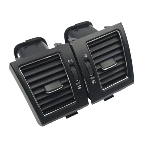 AAAQMGIH Compatible For Toyota Land Cruiser 200 LC200 2008 2009 2010-2015 Grill Car AC Air Conditioning Outlet Air Fresh Grill Outlets(LH and RH Black)