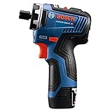 BOSCH GSR12V-300HXB22 12V Max Brushless 1/4 In. Hex Two-Speed Screwdriver Kit with (2) 2.0 Ah Batteries