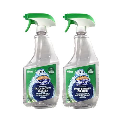 Scrubbing Bubbles Daily Shower Cleaner Trigger, 32 Ounce (Pack of 2)