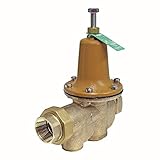 Watts LF25AUB-Z3 Series 1" Lead-Free Cast Copper Silicon Alloy Water Pressure Reducing Valve, NPT Female Union x NPT Female Outlet, Polymer Seat, Adjustable Pressure 25 to 75 psi, Maximum 300 psi