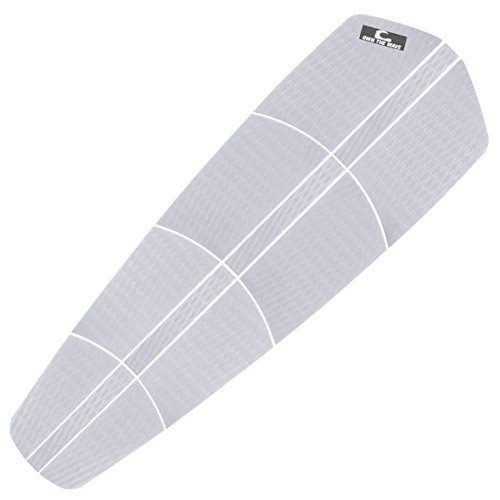Own The Wave 12pc Grip Pad for All Boards - Customizable Traction Pad for Surfboard, Longboard, SUP Board, Skimboard - Stickiest 3mm Adhesive Comfort for Your Feet - with Wax Comb (White)