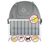 Aussie Cot Net - Baby Crib Tent to Keep Baby from Climbing Out - Toddler Proof Crib Netting Mosquito Net