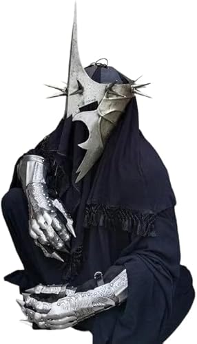 VETERIS Lord of the Rings Medieval Nazgul Witch King Full Body Armor Cosplay Halloween Costume