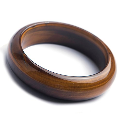 Natural Tiger Eye Bangle Inner Diameter 61mm Genuine Natural Yellow Tiger Eye Gemstone Crystal Bangle AAAA