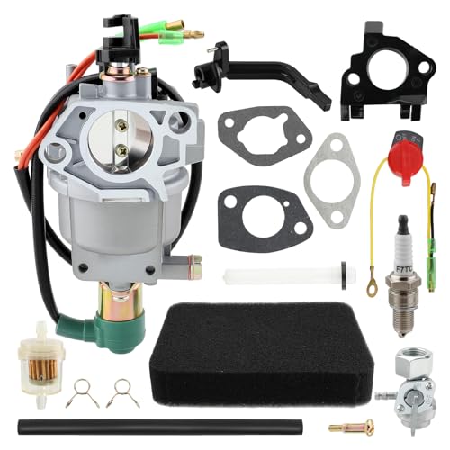 GoaMotors Carburetor Kit Fit for A-iPower SUA12000E SUA8520E SUA6500E SUA9000E Generator for All Power America 6000 7500 Watt Gasoline Generator APG3009 APG3009C Westpro WH6500E