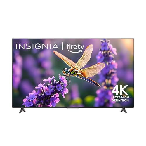 INSIGNIA 65-inch Class F50 Series LED 4K UHD Smart Fire TV with Alexa Voice Remote (NS-65F501NA24)