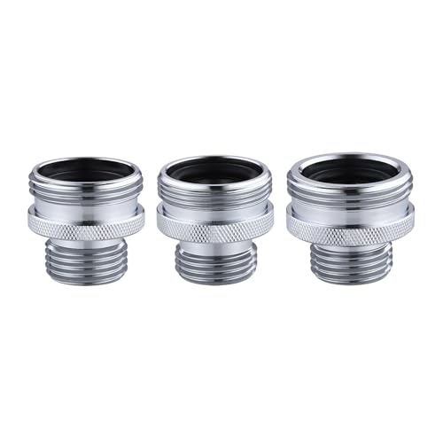 Happywins Ball End Shower Arm Adapter Set, for Converting Old Fashioned Ball Shower Arm to 1/2” Standard Fittings