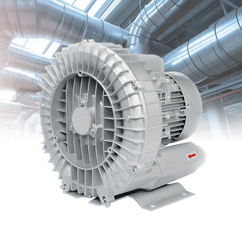 VNATWGOO Single/Three Phase Vortex Ring Blower, 220V/380V Side Channel Blower, Industrial Vacuum Pump,for Factory Ventilation Dust Removal,7.5KW/380V