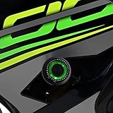 Goxmoto Motorcycle Frame Sliders Falling Protection CNC Compatible With K.awasaki NINJA 500 2024 2025 Crash Protector Pad Engine Fairing Guards Ninja500 Accessories (Green)