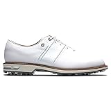 FootJoy Men's Premiere Series-Packard Golf Shoe, White/White, 10